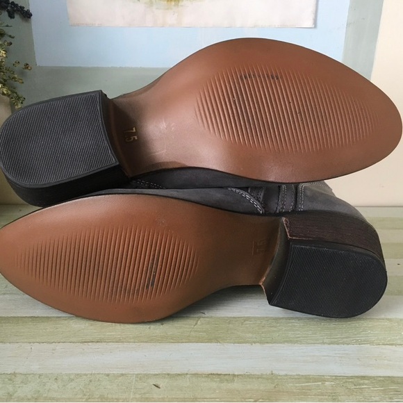 Steve Madden ‘Zipster’ Ankle Bootie in Smokey Grey Nubuck    Size 7 1/2   NEW - Picture 7 of 10